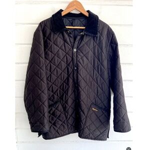 Barbour Quilted Jacket in Black